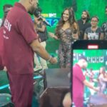 Krissann Barretto Instagram - I could not have asked for a better Birthday!!! I thought I was getting on stage to give my links but this Dream Team had different plans!!!! Thankyou soooooo much for making this Birthday soooooo special!!!! @mtvindia you have and always will have my heart ♥️ @fremantleindia @mtvhustle @voot Thankyou for all the love I am so so grateful for you ♥️ @ifeelking singing was the highlight of it all ♥️ what a sweetheart! What a voice ♥️ Thankyou!! @dinojms ♥️ @epr_svnslas_iyer my mannnn ♥️ @deepa_deemc such a sweetheart!!! @ms.itchyfeet @rumifiedritika I love youuuu ♥️♥️ And ofcourseeee my baby @kajoled who captured this and was with me all night!!! ♥️ Outfit @pameenofficial Styled by @aviksha.s Thankyou to all the contestants!! Director ! Every single person on that set! Thankyou for making my Birthday special I love you guys ♥️ #grateful #sohappy #blessed #thankyou ♥️