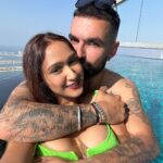 Krissann Barretto Instagram – Best Birthday trip with the Best Boyfriend @nkaramchandani ☺️🫠🥰♥️ and the Best Squad @shikha298 @azharmorani @tanseth 😍♥️