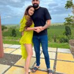 Krissann Barretto Instagram - Doesn’t he look like Boss baby 🤣🤣🤣♥️ Fratelli Vineyards, Akluj, Maharashtra.