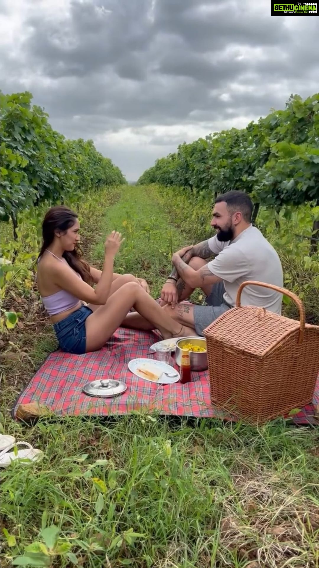 Krissann Barretto Instagram - #minivlog of the weekend at @fratelliwines with the #loml 🫠♥️ @nkaramchandani ♥️ Outfit credits All my tops!!! @burger.bae Green dress @thenoircloset We had the best time!!! The ATVs! The breakfast in the middle of the vineyard! The beautiful lunch date at the vineyard!!! All the staff there ♥️ We saw how the wine is made and bottled!! The wine tasting! All of them haha ♥️ but my favourite was open air movie night!!! ♥️ and all that wine 😍🤣♥️ Thankyou for the most amazing weekend @fratelliwines ♥️ I’d definitely want to come back!! #reels #reelsinstagram #reelsvideo #reelkarofeelkaro #reelsindia #couple #goals #love #happy #blessed #grateful #excited #somuchlove #soulmate #loml #weekend #getaway #india #travel #travelvlog #minivlog #mini #vlog #instagood #instagram #insta #trendingreels #trending #trend #viral 🧿🧿🧿