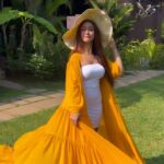 Krissann Barretto Instagram - Always on vacay!!!!! ♥️💫 Yellow cover up @wabisabistyl Shoes @jaysoleindia #reels #reelsinstagram #reelsvideo #reelsindia #reelsviral #reel #reelitfeelit #transitionreels #transition #goa #travel #love #happy #blessed