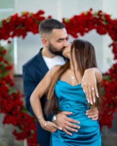 Krissann Barretto Instagram - 22.04.2023 ♾️
I can’t wait to spend the rest of my life with you ♥️ 
I love you 🥹♥️ 

Photography @araalexanderofficial 
Decor @harmoni.decorations 
MUAH @makeupbynandita

#NKgotHitched