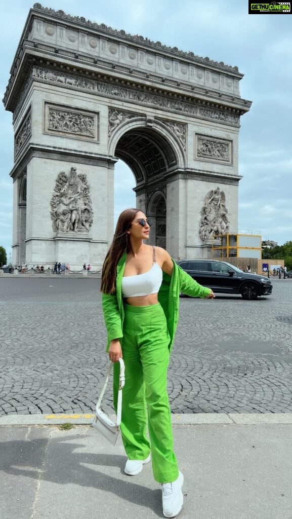 Krystle D'Souza Instagram - Joining Emily In Paris ! . . #paris #champselysees #louvre #arcdetriomphe #france #emilyinparis #monsoleil #travel #europe #netflix #series #vacation #eiffeltower #picasso