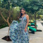 Krystle D'Souza Instagram - Let It Flow 🪬 . . Outfit - @zenscouture 💙