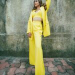 Krystle D’Souza Instagram – Yellow there 🐣 
.
.

Outfit: @ranbirmukherjeeofficial 
Jewelery: @gehnajewellers1
HMU: @shaikhgalib 
Clicked by : @smileplease_25 
Styled by: @dinky_nirh Filmcity Goregaon