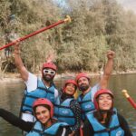 Krystle D'Souza Instagram - Life going as smoothly as this ride ! . . . #kullu #riverrafting #himachal #friends #mountain #river #raft #trendingreels #trending #beautifulhimachal #tirthanvalley #travel