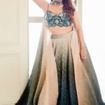 Krystle D'Souza Instagram - Never ending festivities… not complaining though! ✨🪔 . . . Outfit - @kalkifashion x @stylingcityy Jewellry- @glamjoyeria Pics - @harsh__mevada