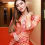 Krystle D'Souza Instagram - Orange is really the new black 🧡 . . . Outfit - @payal_zinal Styled by - @dinky_nirh