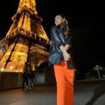 Krystle D'Souza Instagram - We’re only getting older baby ❤️ Eiffel Tower - Paris, France