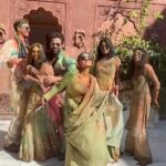 Krystle D'Souza Instagram - Toh yahan aaj manayi gayi holi!!! ❤️🧡💛💚 Narender Bhavan, Bikaner