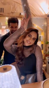 Krystle D'Souza Instagram - When I said “I WANT TO DO NOTHING ON MY BIRTHDAY 🥹🥲❤️🧿” Thank you all my bin-bulaye mehman for the surprise visit! I love you all… Uff mere dil mein thodi khaali si jagah thi - Thank you for filling it 🥹❤️✨ You all are crazy but I wouldn’t want it any other way !!! . . #surprisebirthday #birthday #friends #love #crazybutcute