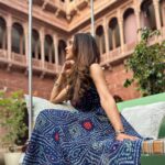 Krystle D'Souza Instagram - Life itself is a fairytale ✨ . . . 📍 @narendra.bhawan.bikaner 👗 @threadnbutton Narender Bhavan, Bikaner
