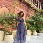 Krystle D'Souza Instagram - Life itself is a fairytale ✨ . . . 📍 @narendra.bhawan.bikaner 👗 @threadnbutton Narender Bhavan, Bikaner