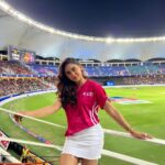 Krystle D'Souza Instagram - #ad Watched Dubai IL T20 Finals Live ! @sportsbuzz.11 USE MY COUPON CODE : KRYSTLE100 #buzzmakers #sportsbuzz11 @tgbtroop Dubai Stadium Sports City