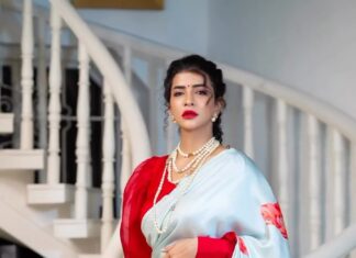 Lakshmi Manchu Instagram - Just acing the summer saree game! Comment below your go-to summer fashion essentials.