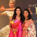 Lakshmi Manchu Instagram - What a fabulous evening! One can only imagine doing wonders at such a young age! My friend's daughter who is JUST 16 years old @mayukatulla released her much-awaited first song cover yesterday. She's an aspiring filmmaker! And, being there with my friends and colleagues was an honor! Wishing @mayuktatulla all the very best. Upwards and onwards. Go and listen to her beautiful cover song linked below.