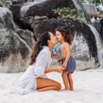 Lisa Haydon Instagram - We love to play on the beach. I trust my companion Aqua Rich with high SPF and light, easily absorbing formula, to make sure that we enjoy summer sun all season long! My favorite Biore Aqua Rich makes me feel like I'm wearing the most comfortable clothes. #wondrouswateryshield #PR #everydaybiore #SummerReady #spfbff @bioreindia