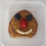 Lisa Haydon Instagram – Started a new Instagram account today @momsterlunches Inspired by my 6am labours of love 🌝 
Thought I’d let you know in case 6am live kitchen updates, and 5 year old’s lunch boxes is your thing. 

“This was my first ever Momster Lunch box. A couple weeks ago.. half asleep, I decided to arrange Zack’s lunch box in a pretty way… Felt cute, so took a photo. 6am has never been the same since”. 

Snack 2nd slide : pre- made oatmeal choc chip cookie with left overs banana smile, snowman inspired strawberry nose and blueberry eyes. 
Lunch: store bought salmon sushi, avocado rolls, and broccoli florets with rock salt and olive oil drizzle.