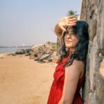 Madhurima Tuli Instagram - You live, you learn and you move on.. ❤️ 👗 - @ambraee_ Jewellery- @teejhindia HMU - @raj_mukadam 📸- @gunjanc7