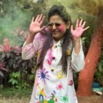 Madhurima Tuli Instagram - Wishing you and your family a very Happy Holi ❤️❤️ #holi