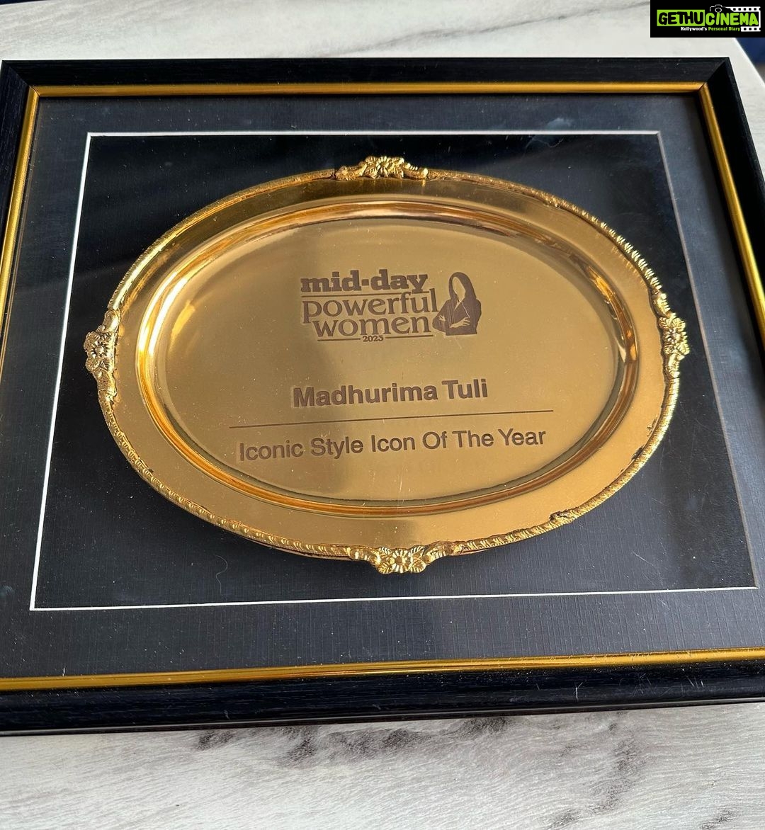 Madhurima Tuli Instagram - ICONIC STYLE ICON OF THE YEAR 2023! Thank you @middayindia @bhavinigoswami_ for the recognition. Definitely motivates me to do better. Truly grateful โค๏ธ๐๐ผ Styled by @shailjaannad Outfit by @upgradebya Jewellery by @the_jewel_gallery styling assistant @zheelhasnothingtowear Heels by @sincstore HMU @raj_mukadam