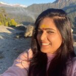 Madhurima Tuli Instagram - The snow capped mountain is called bandar ki poonch 🐒🙉🦋