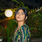 Madhurima Tuli Instagram - Seasons greetings ✨💚 @iwmbuzz Styled by @shailjaanand Outfit by @geishadesigns Earings by @the_jewel_gallery Assistant stylist @zheelhasnothingtowear HMU @raj_mukadam 📸 @sid_salve
