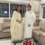 Madhurima Tuli Instagram - It was enlightening to meet Shivani ji and other sisters at @brahmakumaris Mom is an ardent follower since 35 yrs so felt really lucky and blessed to have met her ❤️🙏🏼