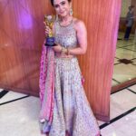 Madhurima Tuli Instagram - Thank you @theinquilab.in @middayindia for this appreciation. 3rd award this year as Fashionista Icon of the year. Truly hononoured!! And I dedicate this award to my Mom @vijayamountaineer who’s my constant! And also to my team. I love you guys. Thank you for always being there. Lots of love ❤️ ❤️