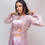 Madhurima Tuli Instagram - ✨💖 Styled by @shailjaanand Outfit by @house.of.ayra Earings by @the_jewel_gallery Assistant stylist @zheelhasnothingtowear HMU @sunny_makeup_artist 📸 @gunjanc7