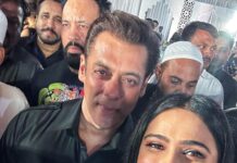 Madhurima Tuli Instagram - Selfie with Kisika Bhai Kisiki Jaan.. 🥰❤️ All the best @beingsalmankhan Sir 🙌🏼 #kisikabhaikisikijaan