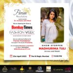 Madhurima Tuli Instagram - Florian Foundation by Archana Jain Opening the Show at the Bombay Times Fashion Week. It’s bigger, it’s grander, it’s bolder! We can’t keep calm because we are opening the show of Bombay Times Fashion Week and it's hitting the town! Madhurima Tuli's rise to fame is a testament to her hard work, determination, and talent. From being a state-level athlete and a member of the Uttarakhand cricket team to winning the coveted Miss Uttaranchal title, Madhurima's journey has been nothing short of inspiring. She made her mark in Bollywood with films like "Baby" and "Warning," and has also appeared in numerous ad campaigns for brands like Airtel, Mahindra XUV, and ICICI Bank. Her performances in popular TV shows like "Kumkum Bhagya," "Chandrakanta," and "I Can Do That" have earned her a huge fan following and now, she's set to add another feather to her cap by walking the ramp at the Bombay Times Fashion Week. Get ready to witness her shine! Let's Light the Ramp with The Power of Humanity in the Red Carpet Looks We are beautiful We are Special We are Unique We are Humans We are Achievers #BeHumanFirst Save the Date 21st April 2023 Time - 12 pm Venue - The St.Regis, Mumbai. It's not about Meninism or Feminism it's about Humanism Gear up for a surreal week of fashion’s biggest unveils, star-studded lineups, and more! @timestalent #MadhurimaTuli #FlorianFoundation #AJ #msindiabrainybeauty #BiggestFashionShow #BeHumanFirst #ArchanaJain #OpeningShow #BTFW23 #PowerOfHumanity #FashionWeek #FashionStyle #HighFashion #IBB #FlorianTimes #Humanism #Feminism #Meninism #Behumanfirst #BTFW #BombayTimesFashionWeek #BombayTimesFashionWeek2023 #FashionShow #FashionStyling #Glamour #Trending #Style #Glam #OOTDFashion #Runway