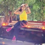 Madirakshi Mundle Instagram - And the pics says it all What a drive 🚗 ❤️ In love with this 🧿