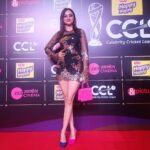 Madirakshi Mundle Instagram - CCL is back! Awesome reunion after a loonnngg 3 years. Super glad & thrilled to be a part of the CCL family since my journey commenced with the Brand Ambassadorship for Team Chennai in 2013. So many teams coming together to play their hearts out! So much fun! #ccl #ccl #mumbai