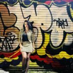 Mahima Makwana Instagram - Graffiti. ✨ Styled by - @suveera.swetesh.stylist Shoreditch East London