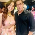 Mahima Makwana Instagram - Eid party with the best. ✨ 🫶🏻 @beingsalmankhan