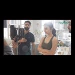 Mahima Makwana Instagram - Behind the scenes. @neuherbs @whitepigeonfilms diljeet_bhatt @shah.dev.22 @richashriyan @bharatlimba.hmu