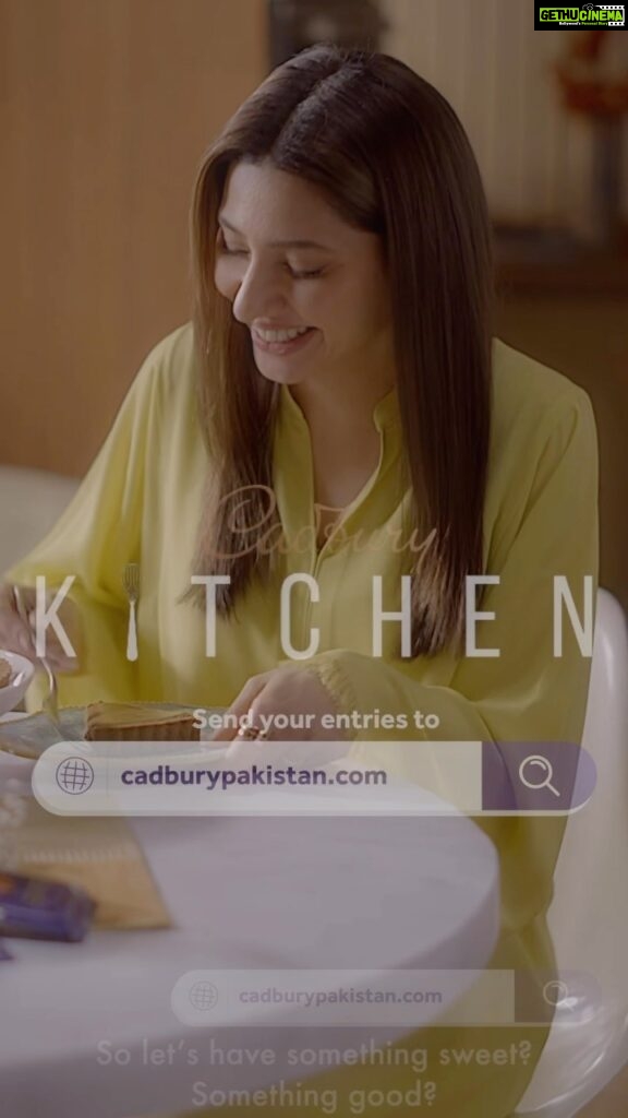 Mahira Khan Instagram - This Ramadan Cadbury Kitchen is bringing an opportunity for female home-chefs to expand their businesses! 👩🏻‍🍳 Send in recipe videos of your Cadbury Dairy Milk desserts to www.Cadburypakistan.com now and get a chance to be featured on our website with some very exclusive shout-outs! Can’t wait to see all of your entries and try some myself 🍧🥧🍫🥣🍯 @sadiaqm77 @cadburypakistan @iambabarzaheer @mubsher.bhatti @mavikayanistylist #CadburyKitchen #CadburyDairyMilk #KuchAchaHojaye #KuchMeethaHojaye #CadburyPakistan