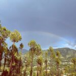 Mahira Khan Instagram - Do you see it? There were two rainbows that day.. 💞 P.S In Norse Mythology, the double rainbow is seen to represent heaven and earth - acting as a bridge between two worlds x Khyber Pakhtunkhwa