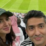 Mahira Khan Instagram - Whaattaaaaa trip! Thank you so much @qatarairways @qatarexecutive @hiaqatar for having me. It was an unforgettable experience.. to see my brother’s dream come true, to see Messi live… and to meet some amazing people. Thank you.. ♥️🏟️⚽️ #Doha #fifa2022