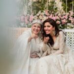 Mahira Khan Instagram - To the world Marina Khan is Pakistan’s ultimate sweetheart! To me Marina is my first friend in this industry. Her and her husband Kuchu were the first people to make me feel welcome. They have unconsciously, had a very big part to play in who I am today. The way I conduct myself, the way I am with my juniors and seniors, the way I try to handle success and failure.. so much of it is because of all those days and nights spent at their home. A home which is always open to all, where I met some of the most amazing people. This is dedicated to both of them and their hearts 🤍 Thank you for this @therealmarinakhan @kuchakhtar . Will always be grateful for both of you in my life. Love you both 🤍 Also, happy birthday you shining star @therealmarinakhan ✨🥳💫