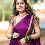 Manasa Radhakrishnan Instagram - Veruthe enthokeyoo..🤓🫣 Wearing @chakitha_designs ♥️♥️ 📸 @pkp_photography___