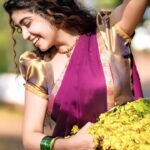 Manasa Radhakrishnan Instagram - Happy Vishu 😍🥰 Wearing @chakitha_designs ♥️ (my favourite!) 📸 @pkp_photography___