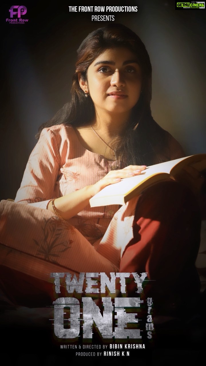 Manasa Radhakrishnan Instagram - TWENTY ONE GRAMS #Front_Row_Productions #RinishKN #BibinKrishna