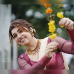 Manasa Radhakrishnan Instagram - Onam vanneeee😍 And Happy Ganesh Chathurthi ☺️♥️ 👗 @chakitha_designs 📸 @pkp_photography___ 💄 @meeramax_makeupartist_