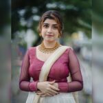 Manasa Radhakrishnan Instagram - Onam vanneeee😍 And Happy Ganesh Chathurthi ☺️♥️ 👗 @chakitha_designs 📸 @pkp_photography___ 💄 @meeramax_makeupartist_