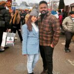 Manimegalai Instagram - Wonderful Moments from Winter Wonderland 🇬🇧🎢🎡 @mehussain_7 #HussainManimegalai #londondiaries #travel #winterwonderland #hydeparklondon #themepark