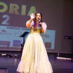 Manimegalai Instagram - Australia Anchor - Melbourne Manimegalai 🤩 For the Grand Event “Euphoria 2022” by @mdaeventsproductions at Melbourne 🇦🇺 Love the Energy when i get on the Mic as a Solo Anchor 🎤 Super Entertaining & Interactive Audience 👏 Sharing my favo pics from a Great Show ! Thank yu Australia Makkal for the love you Shower for Me On Stage & thank yu @mandyrajbose for inviting 💛 Love to be back Sooooon 😎 @austamil_tv Outfit by @rihanadesigner #AnchorManimegalai #australia #melbourne #event #travel #worldcup