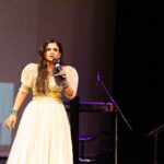 Manimegalai Instagram - Australia Anchor - Melbourne Manimegalai 🤩 For the Grand Event “Euphoria 2022” by @mdaeventsproductions at Melbourne 🇦🇺 Love the Energy when i get on the Mic as a Solo Anchor 🎤 Super Entertaining & Interactive Audience 👏 Sharing my favo pics from a Great Show ! Thank yu Australia Makkal for the love you Shower for Me On Stage & thank yu @mandyrajbose for inviting 💛 Love to be back Sooooon 😎 @austamil_tv Outfit by @rihanadesigner #AnchorManimegalai #australia #melbourne #event #travel #worldcup