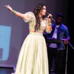 Manimegalai Instagram - Australia Anchor - Melbourne Manimegalai 🤩 For the Grand Event “Euphoria 2022” by @mdaeventsproductions at Melbourne 🇦🇺 Love the Energy when i get on the Mic as a Solo Anchor 🎤 Super Entertaining & Interactive Audience 👏 Sharing my favo pics from a Great Show ! Thank yu Australia Makkal for the love you Shower for Me On Stage & thank yu @mandyrajbose for inviting 💛 Love to be back Sooooon 😎 @austamil_tv Outfit by @rihanadesigner #AnchorManimegalai #australia #melbourne #event #travel #worldcup